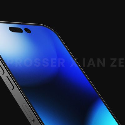 iPhone 14 Pro Graphite Display Black MacRumors Exclusive