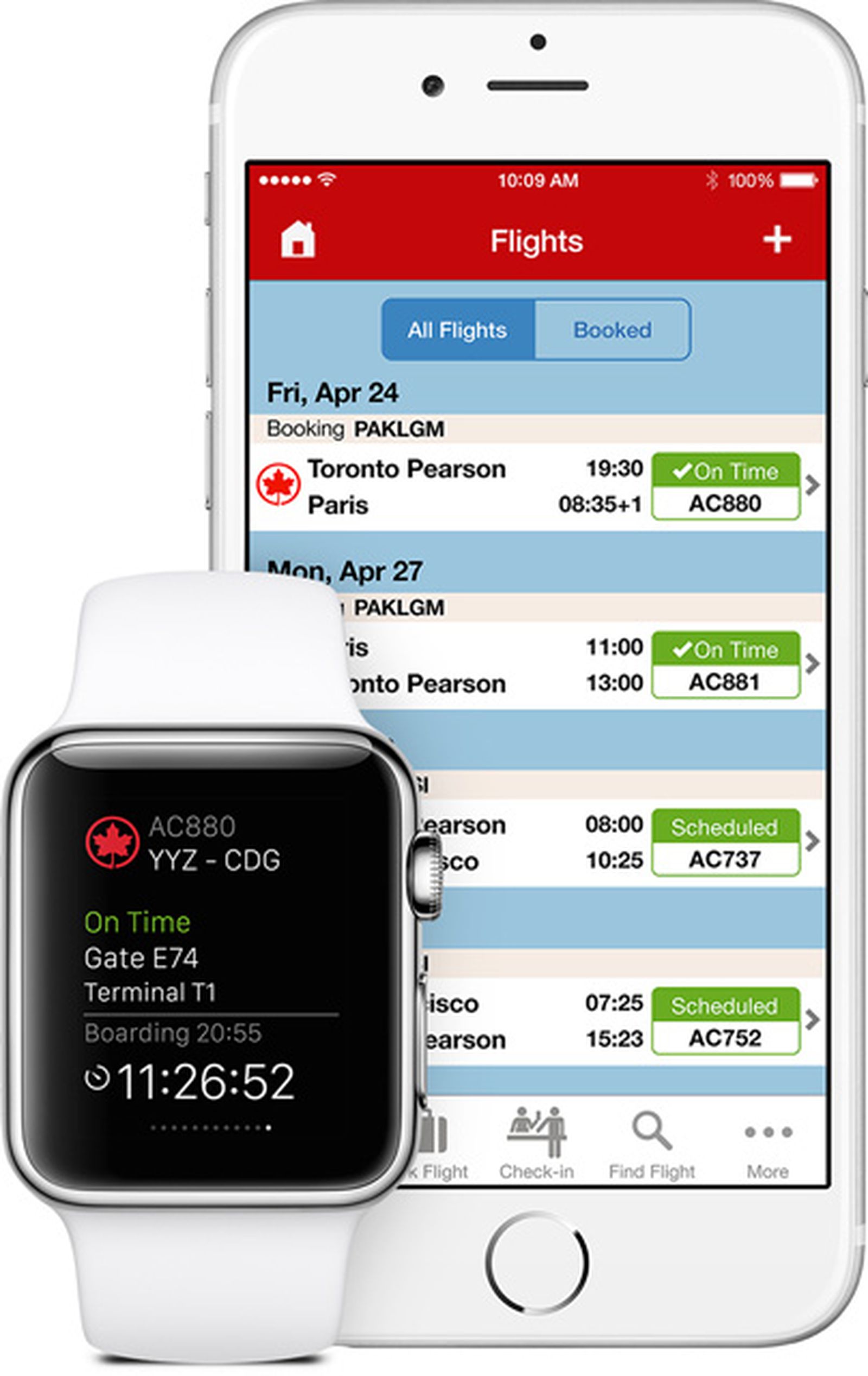 Apple Watch Brings Flight and Airline Apps to Your Wrist - MacRumors