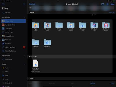 files app ipados 15