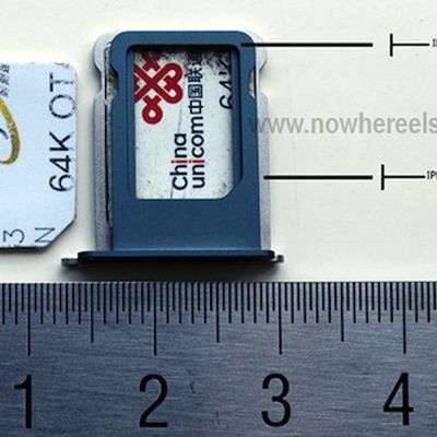 iphone 5 4s sim trays stacked