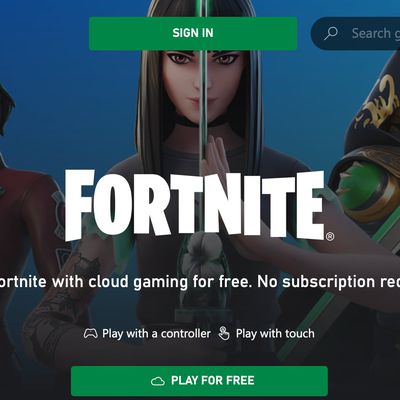 fortnite microsoft cloud gaming