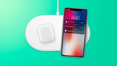 AirPower with AirPods and iPhone charging function