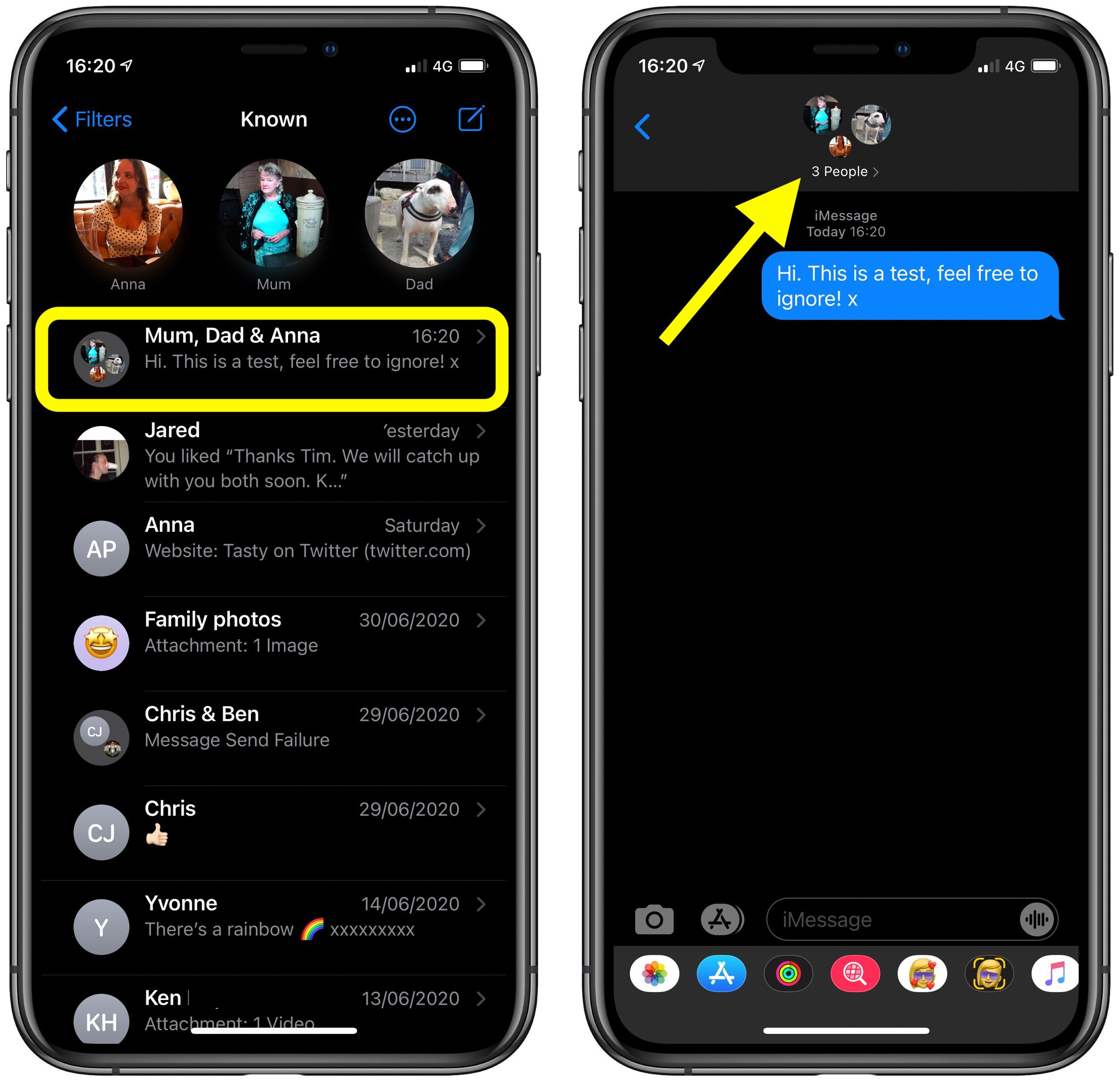 does leaving a group chat delete your messages iphone