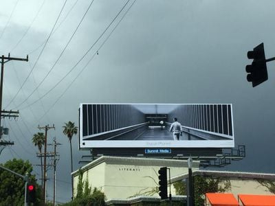 Shot on iPhone 6 LA Billboard