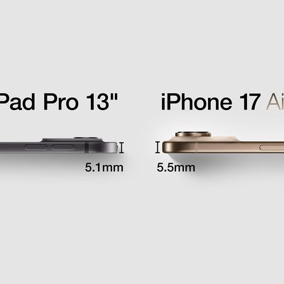 iPad Pro vs iPhone 17 Air Feature