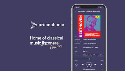 aplicación Primephonic