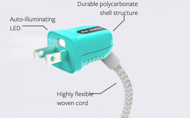 Ten One Design's 'Stella' MacBook Power Cord Uses Light to Guide You to