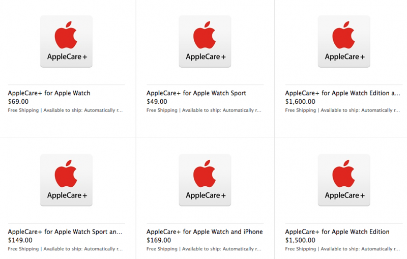 apple watch plan cost