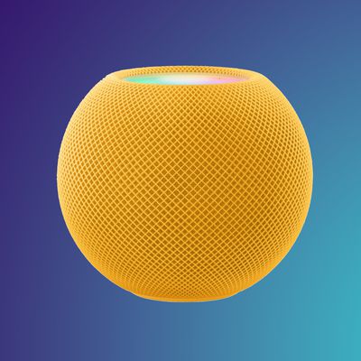 yellow homepod mini image