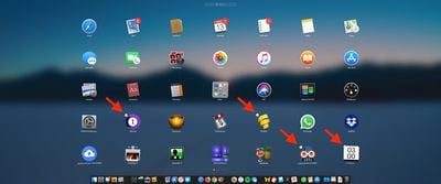 uninstall mac apps launchpad