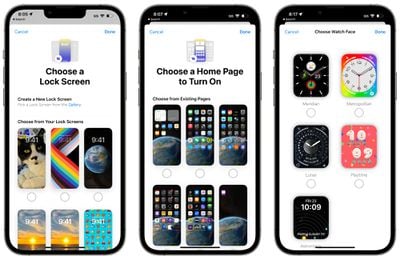 focus home lock screen customization - راهنمای فوکوس iOS 16: ویژگی های جدید حالت فوکوس اپل