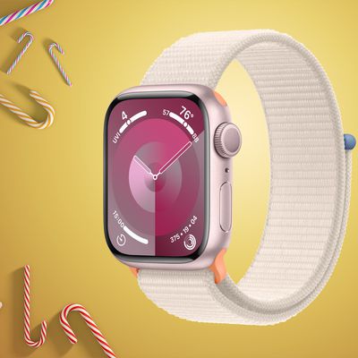 apple watch series 9 candy canes
