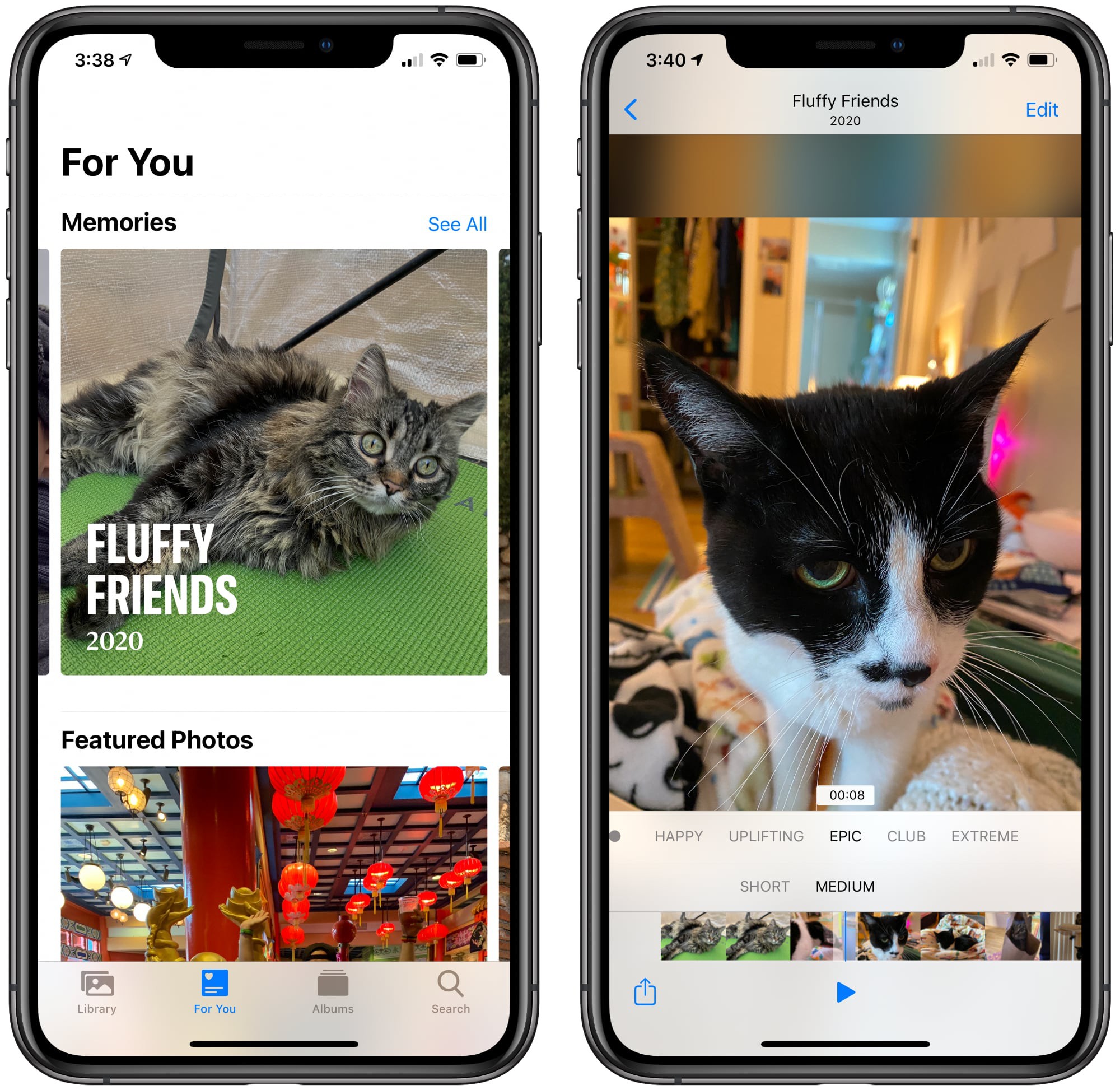 iOS 14 Photos and Camera: QuickTake Shortcut, Photo Captions, Mirrored