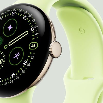 pixel 4 watch google side view