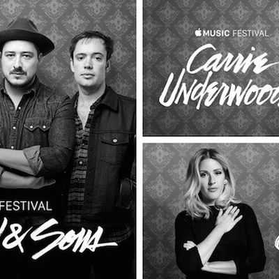 2015 Apple Music Festival Ellie Goulding