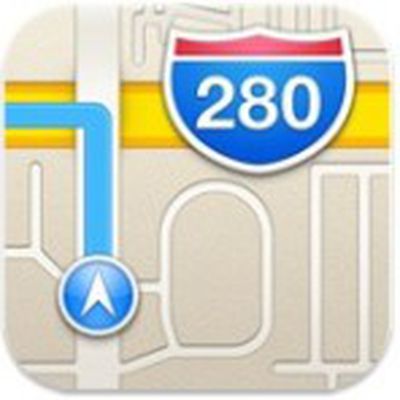 ios 6 maps icon