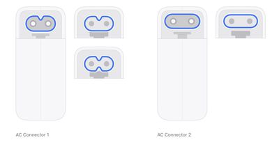 AC Connector 1 vs AC Connector 2