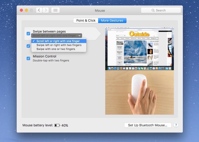 enable right click on mac mouse
