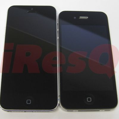 iresq iphone5 4s front comparison