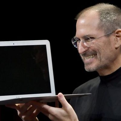 steve jobs macbook air