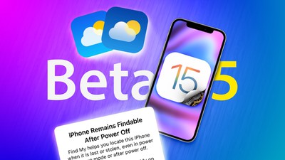 iOS 15 beta 5 Thumbnail