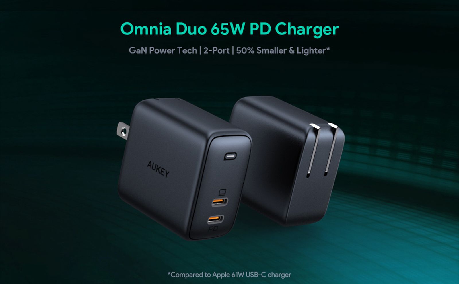 MacRumors Giveaway Win a 65W USBC Power Adapter From Aukey MacRumors