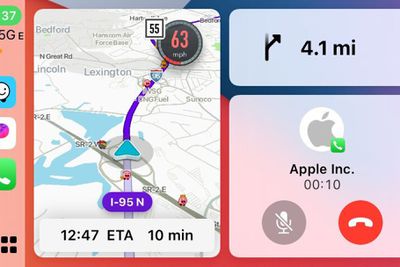 waze carplay split view