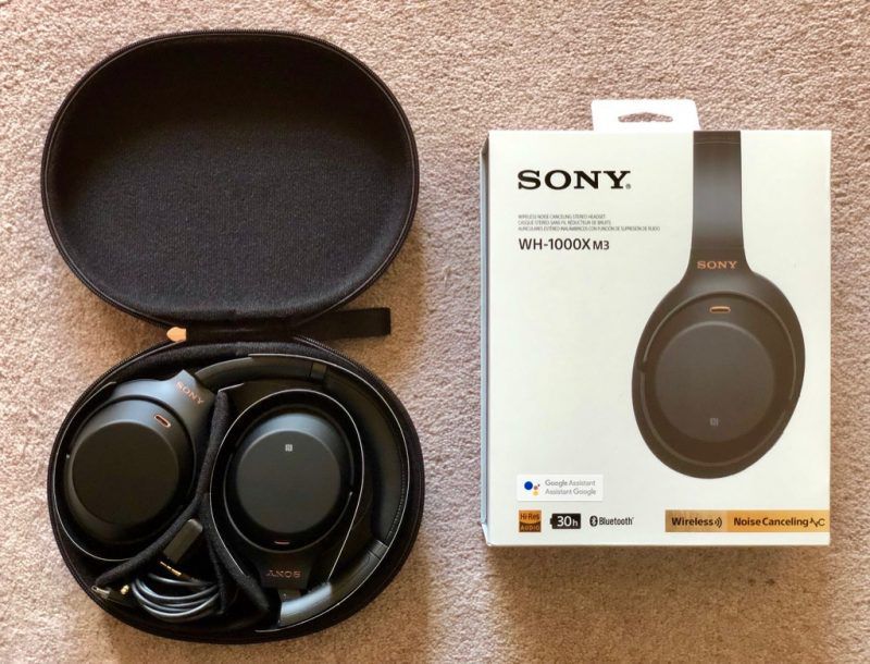 Sony 1000x discount noise cancelling headphones