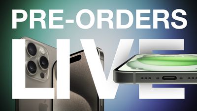 iPhone 15 and 15 Pro Pre Orders Live Feature
