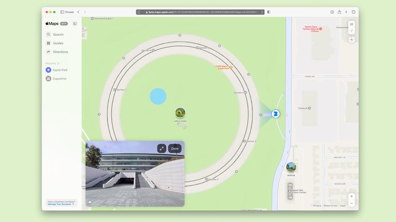 Apple Maps on the Web Gains 'Look Around' Support - MacRumors