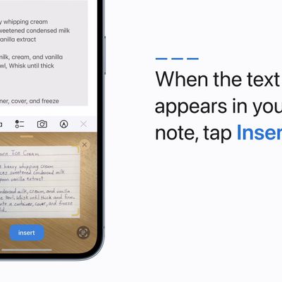 scan text notes ios 15 4 feature