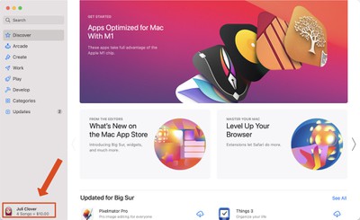 mac app store profile