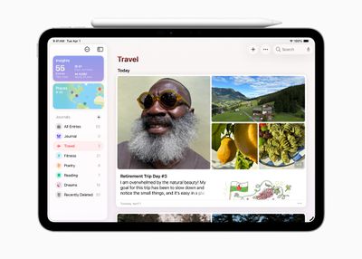 iPadOS 26 Journal App