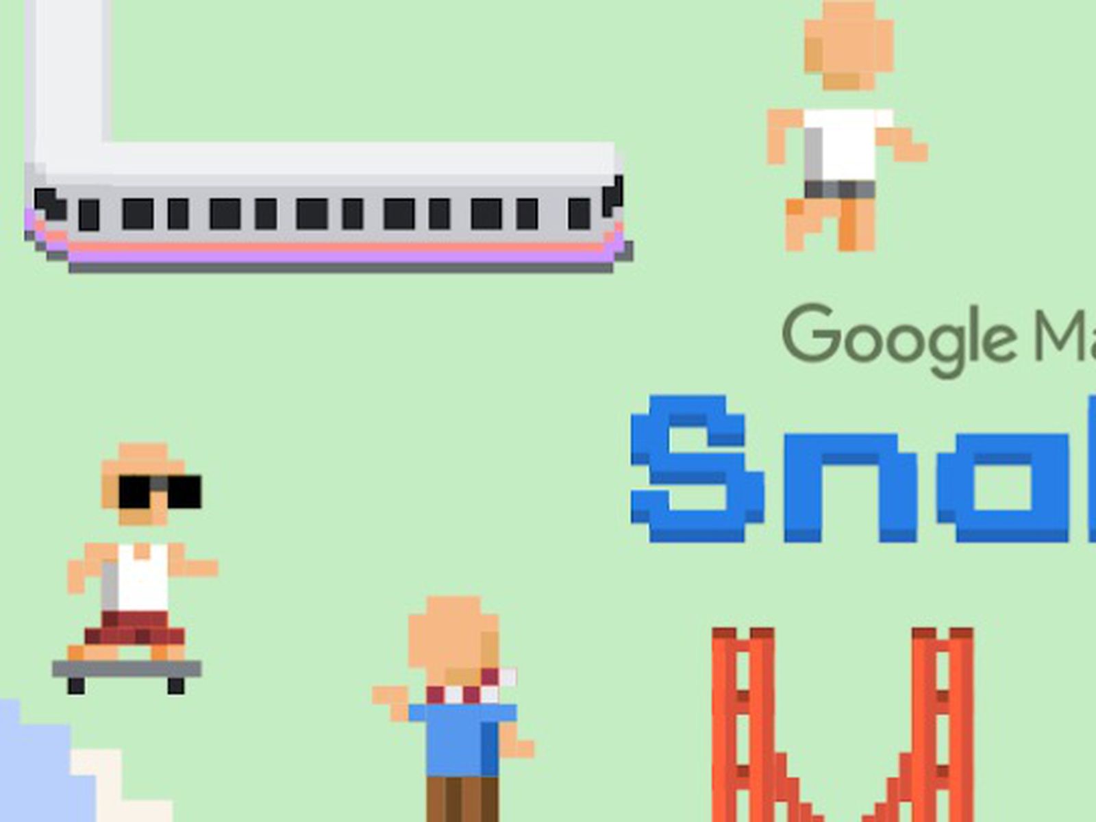 Google Maps Gains Version Of Classic Snake Game For April Fools