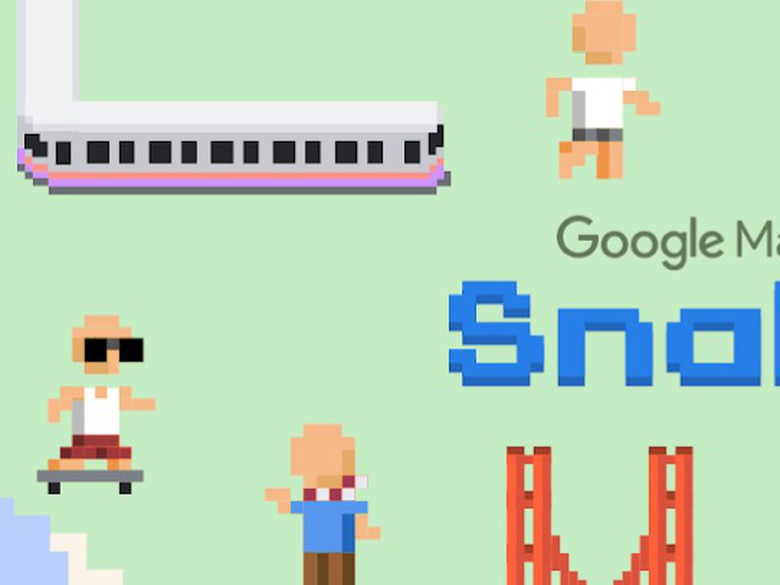 Google Maps April Fools Feature: A Version of Classic 'Snake' Game -  MacTrast