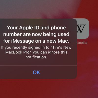 apple id being used another device facetime imessage