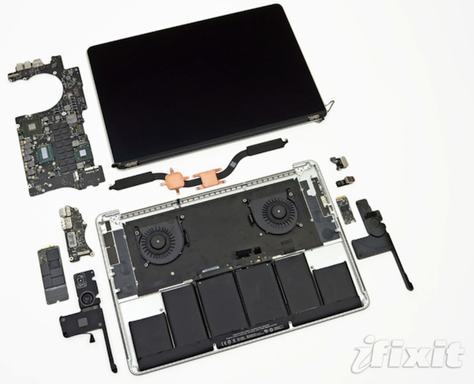 metano Pelágico surf Teardown of Retina MacBook Pro Finds Low Repairability with Custom  Components - MacRumors