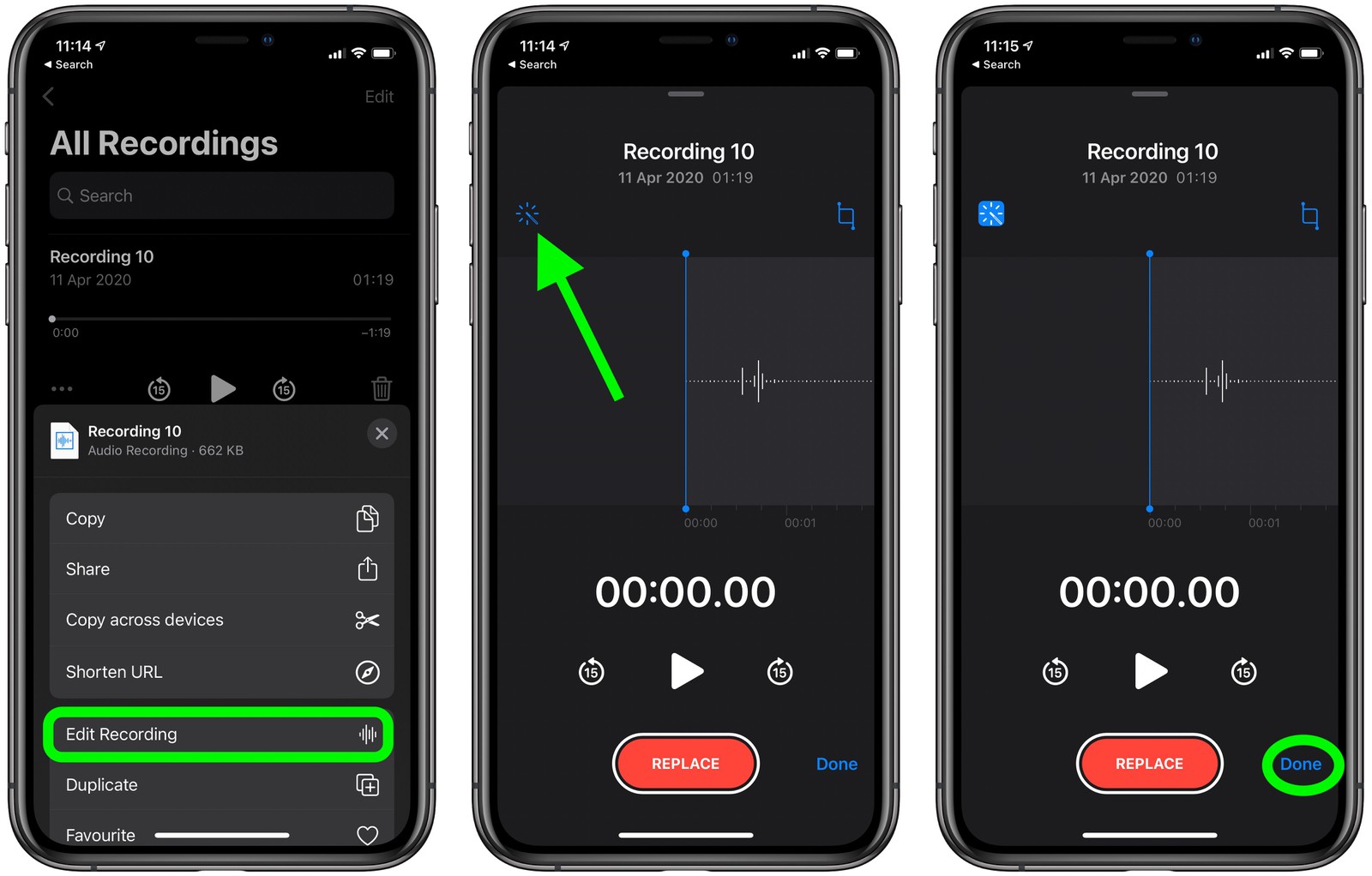 Ios 14 how to enhance voice memo recordings on iphone and ipad macrumors