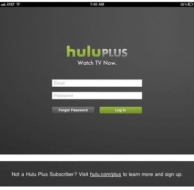 hulu plus linkout text