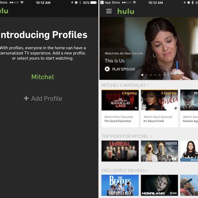 hulu profiles update