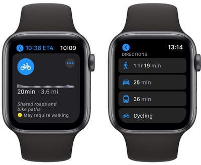 Apple Watch Maps