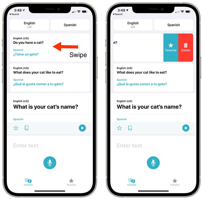 How To Delete Your Translation History In Apple's Translate App - MacRumors
