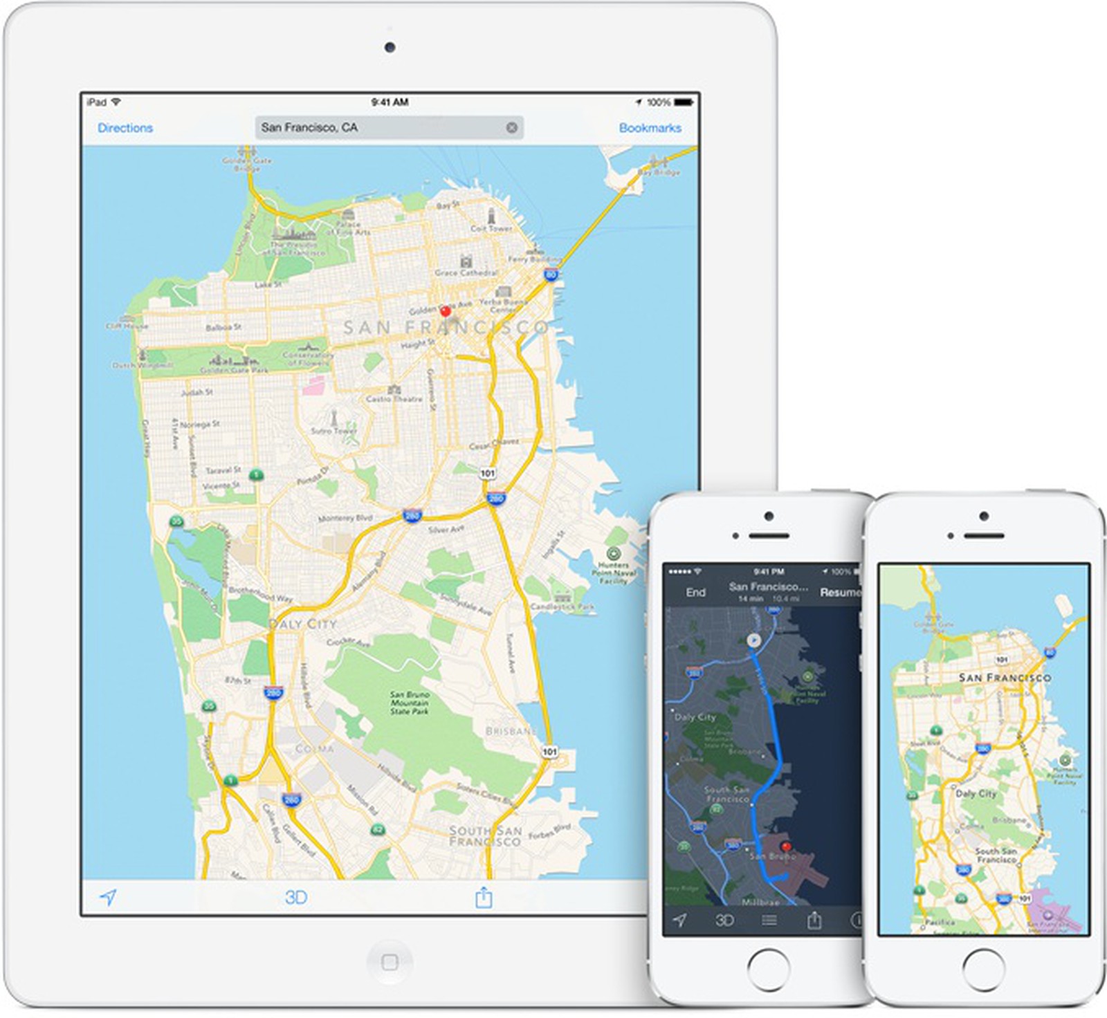 apple maps online