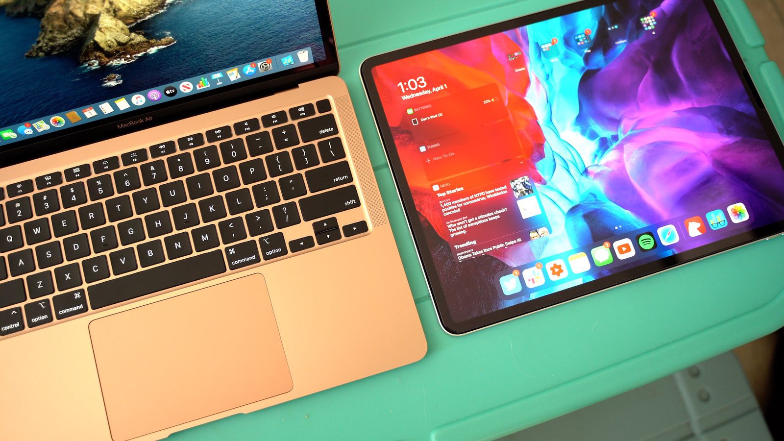 Comparing the 13Inch MacBook Pro to the MacBook Air and iPad Pro