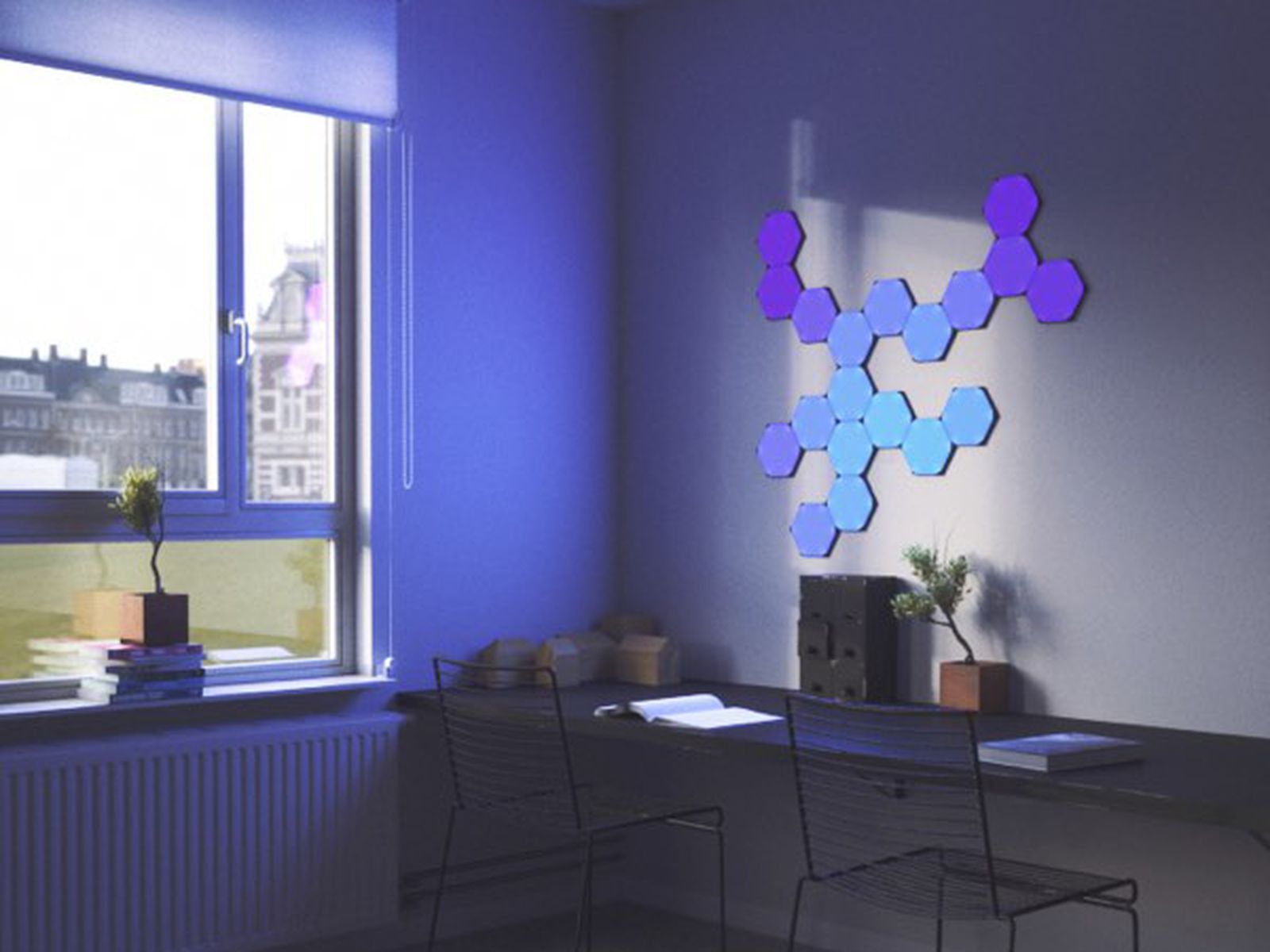 CES Nanoleaf Off New Hexagon-Shaped Canvas Light Panels, Upcoming Mounting Option - MacRumors