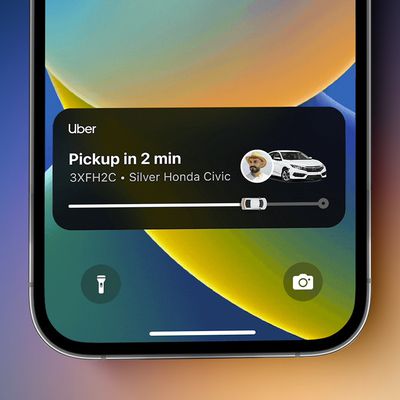 Uber iPhone Activities Support Feature