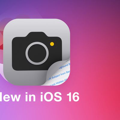 iOS 16 Photos and Camera Guide Feature