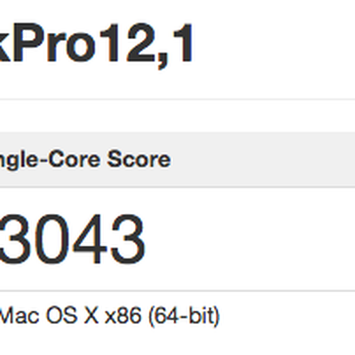 MacBook Pro Benchmark 2015