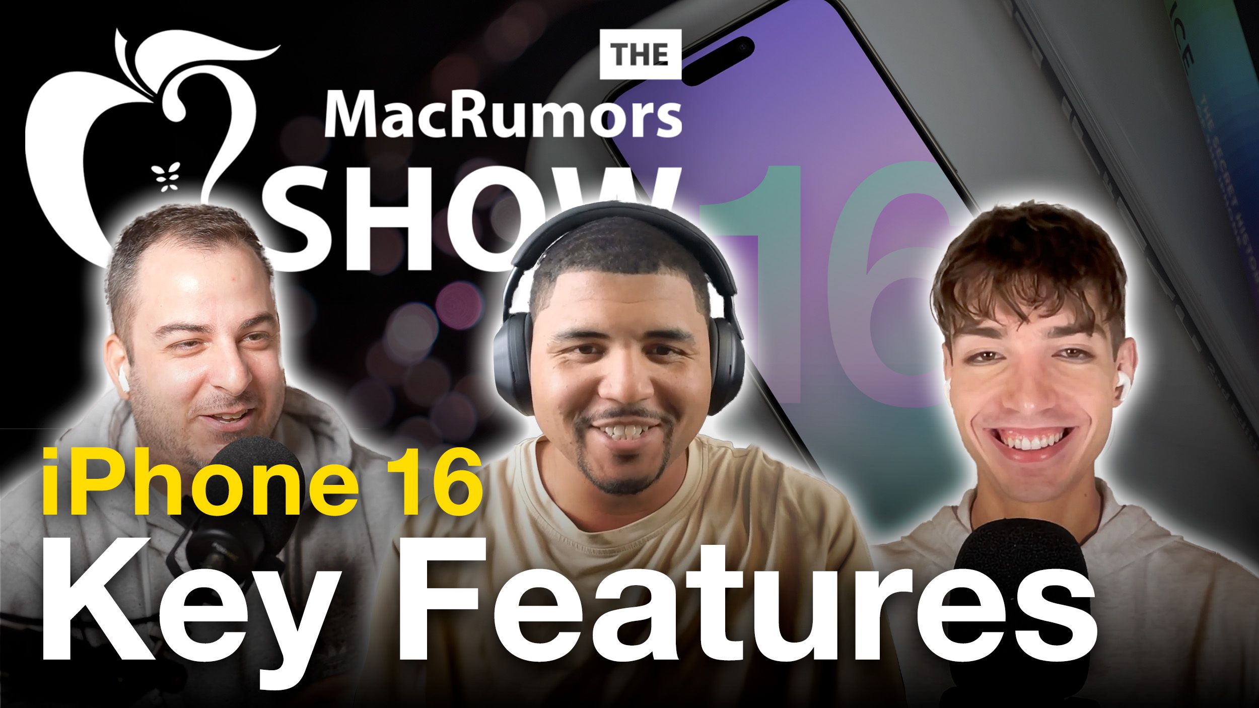 MacRumors Show: Kevin Nether vertelt over de belangrijkste kenmerken van de iPhone 16