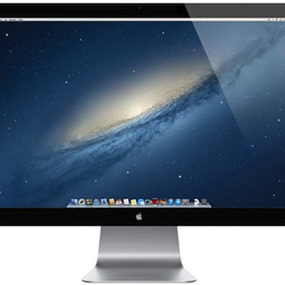 apple thunderbolt display front side